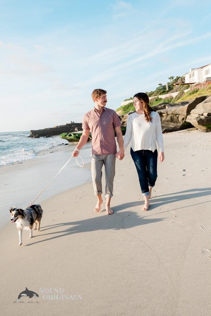 Windansea Beach Engagement // Leah + Timothy -