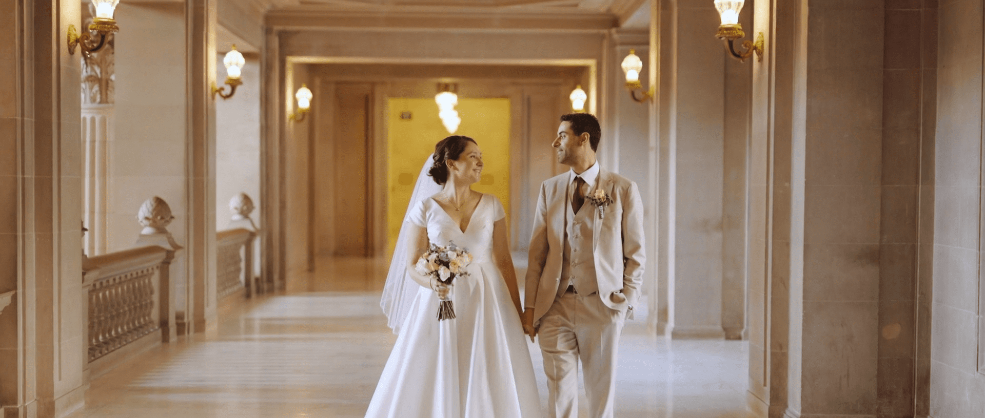 San Francisco City Hall Wedding Video // Erica & Samuel -