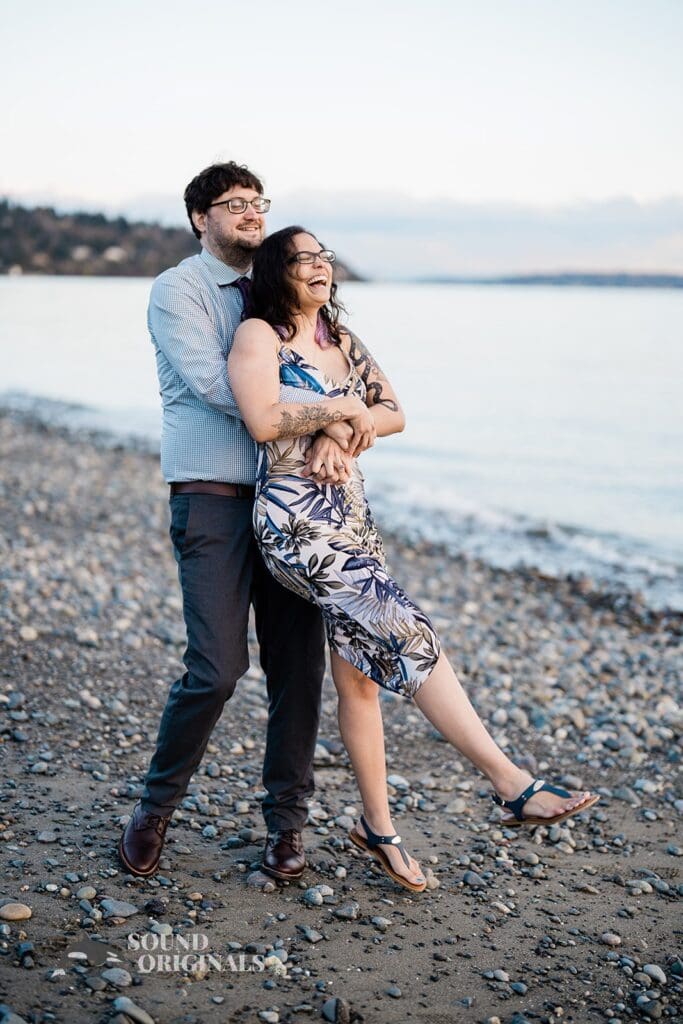 Discovery Park Engagement // David + Nicole -