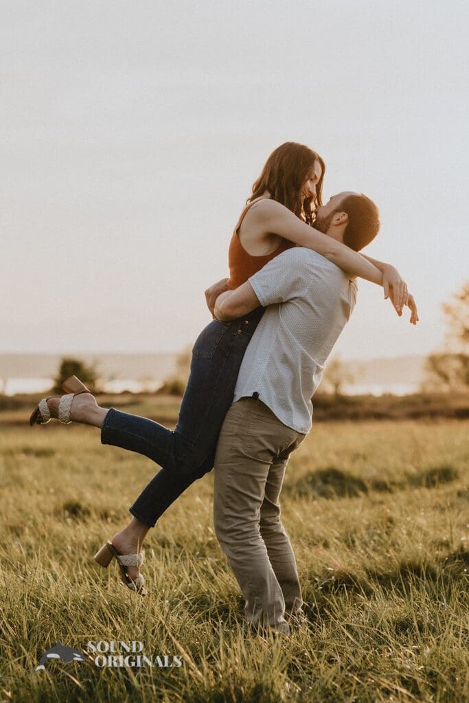 Discovery Park Engagement // Marie + Peter -