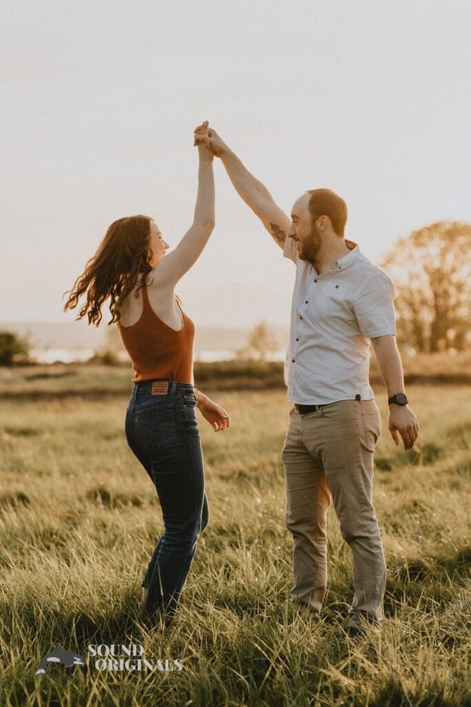 Discovery Park Engagement // Marie + Peter -