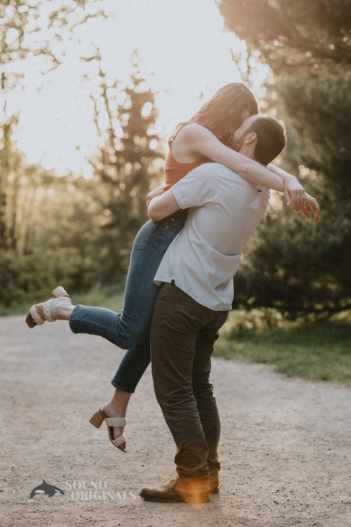 Discovery Park Engagement // Marie + Peter -