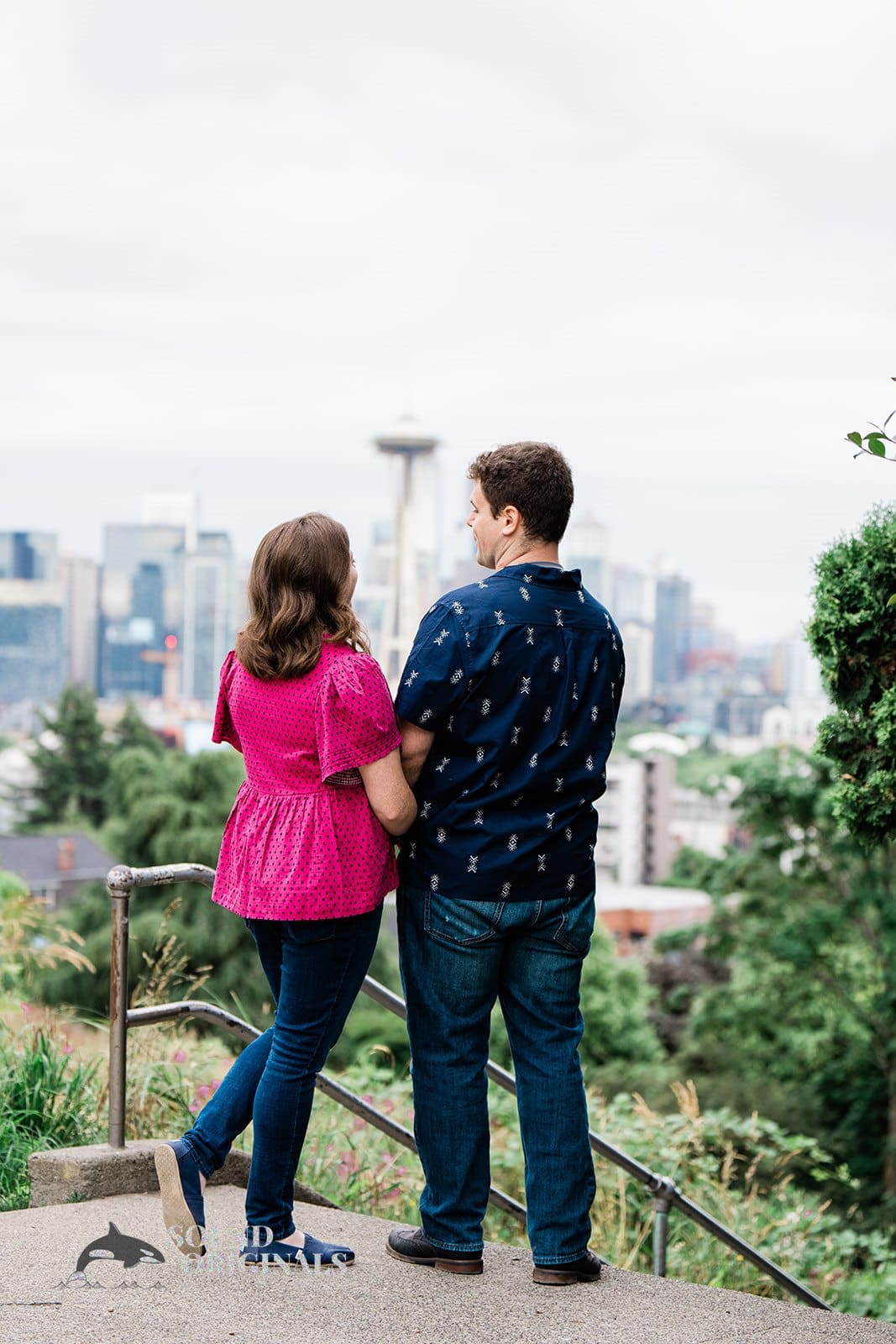 Kerry Park Engagement // Molly + Bill -