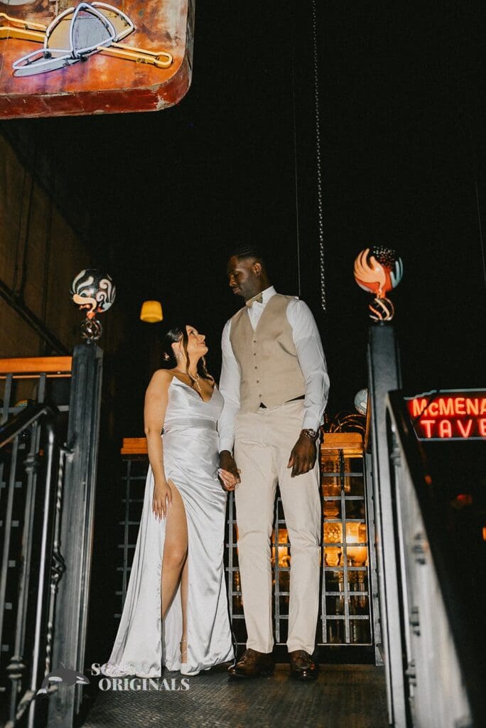 McMenamins Backstage Bar Engagement // Faith + Silvere -