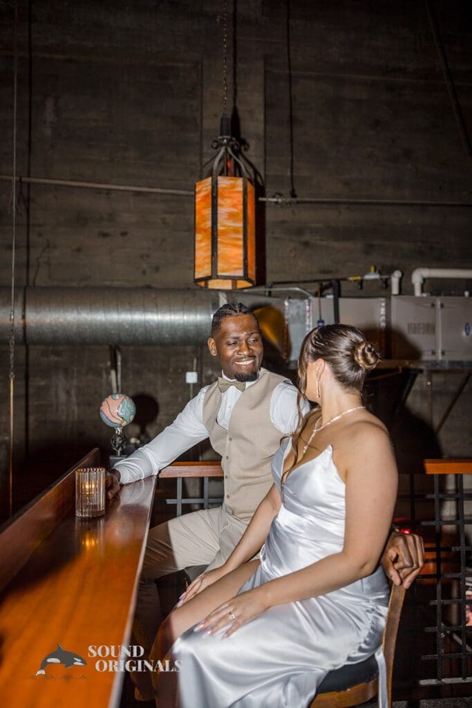 McMenamins Backstage Bar Engagement // Faith + Silvere -