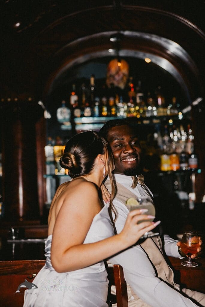 McMenamins Backstage Bar Engagement // Faith + Silvere -