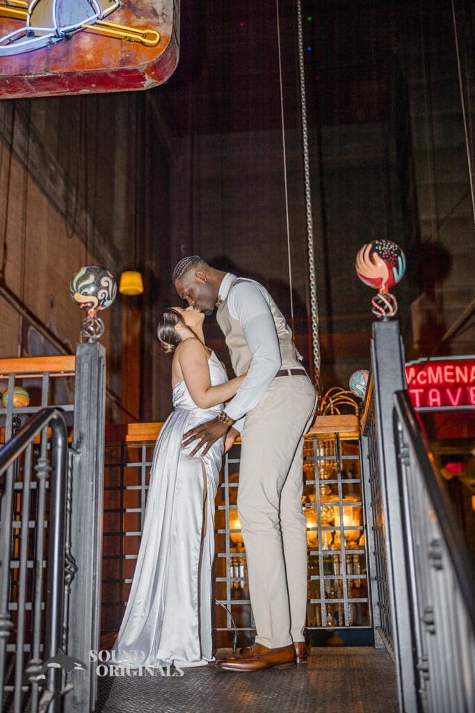 McMenamins Backstage Bar Engagement // Faith + Silvere -