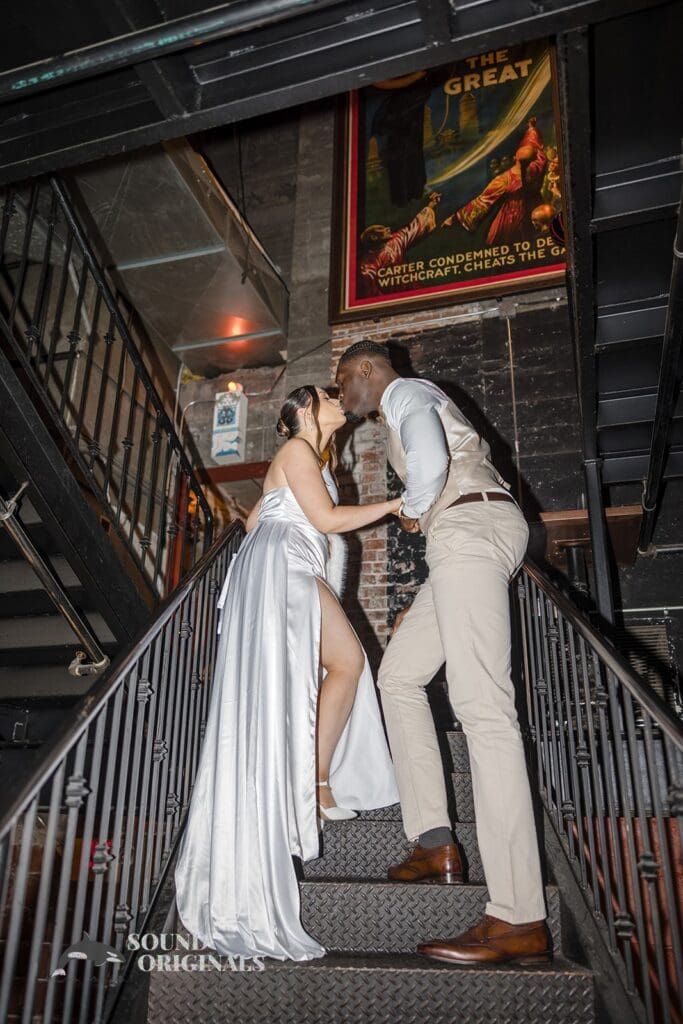 McMenamins Backstage Bar Engagement // Faith + Silvere -