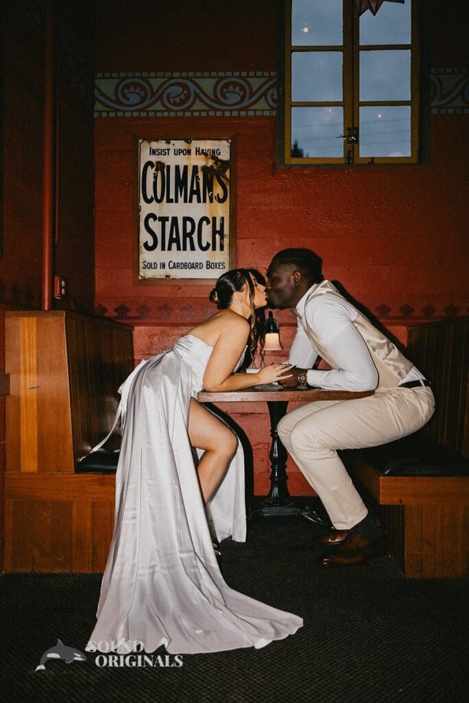 McMenamins Backstage Bar Engagement // Faith + Silvere -