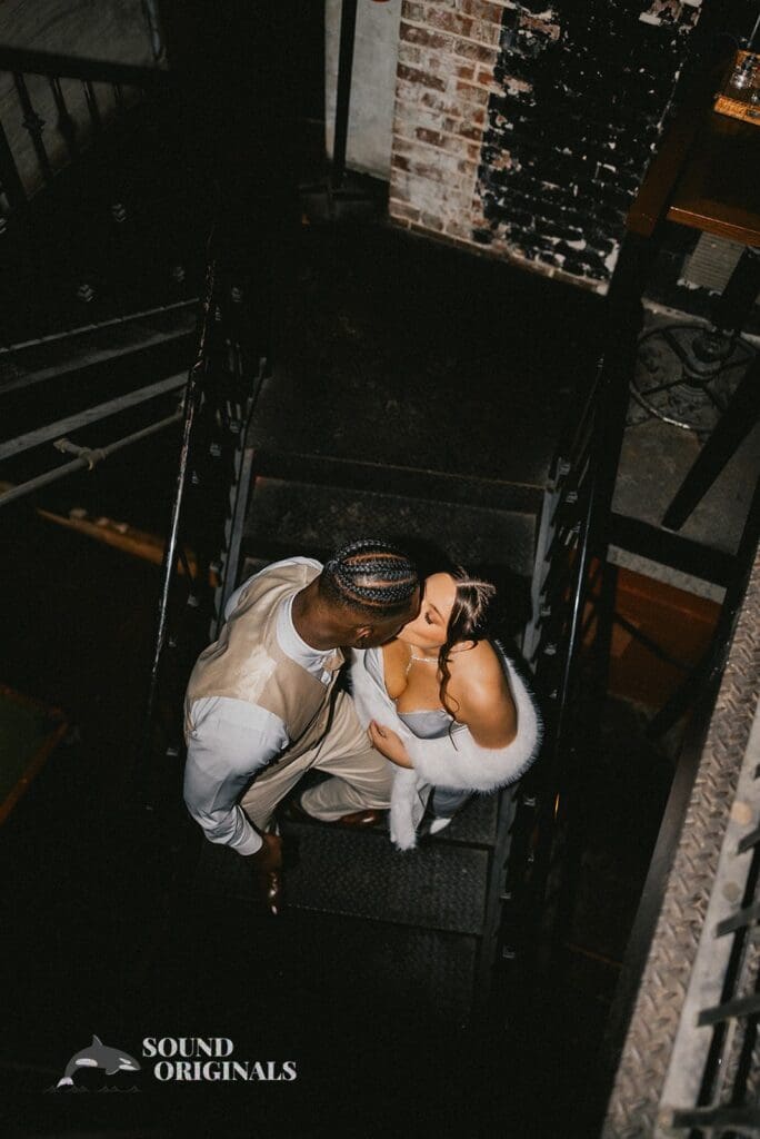 McMenamins Backstage Bar Engagement // Faith + Silvere -