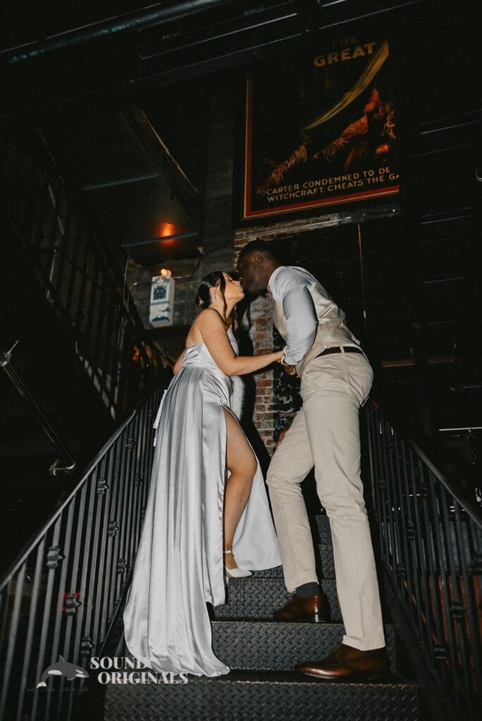 McMenamins Backstage Bar Engagement // Faith + Silvere -