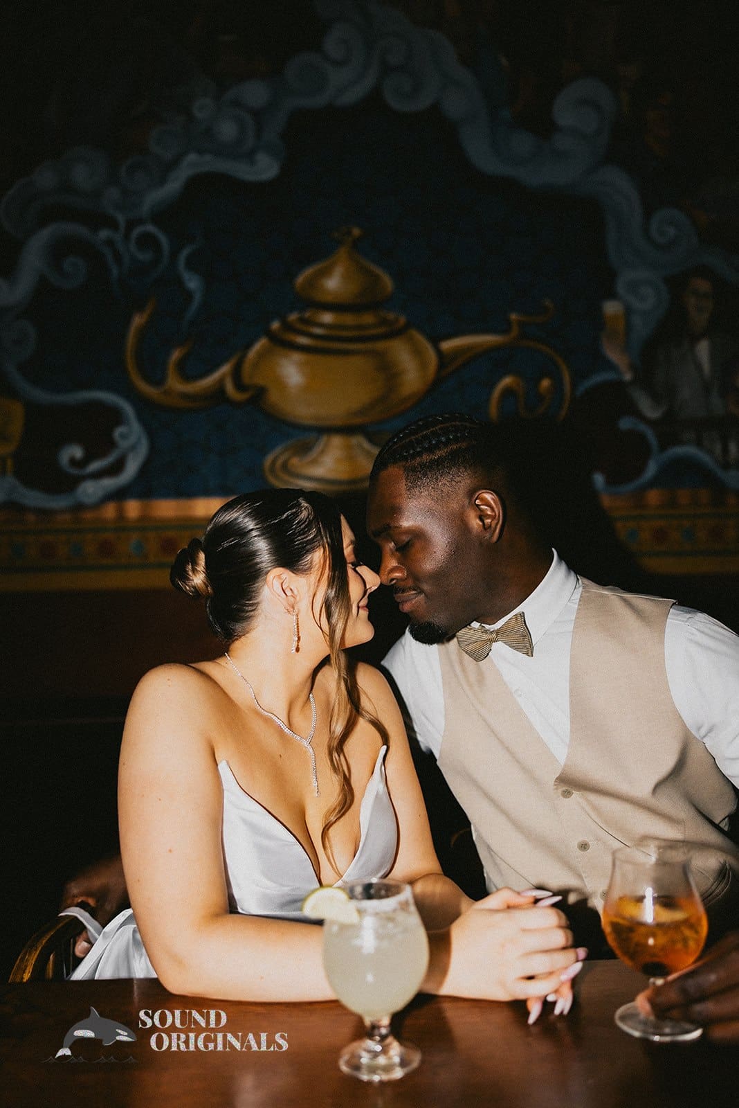 McMenamins Backstage Bar Engagement // Faith + Silvere -