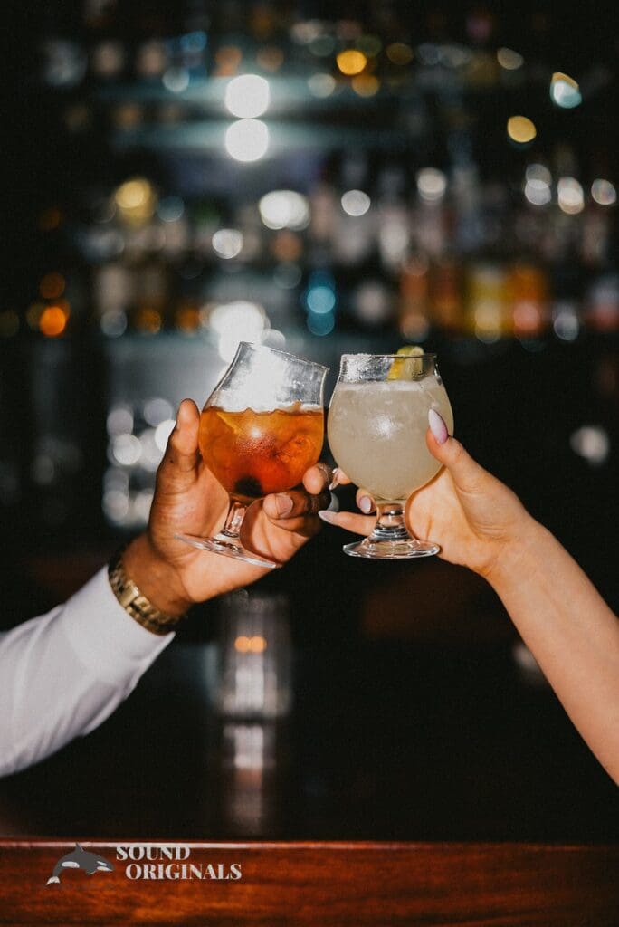 McMenamins Backstage Bar Engagement // Faith + Silvere -