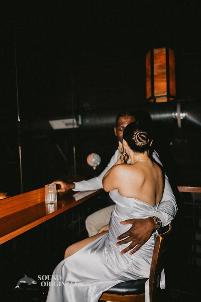 McMenamins Backstage Bar Engagement // Faith + Silvere -