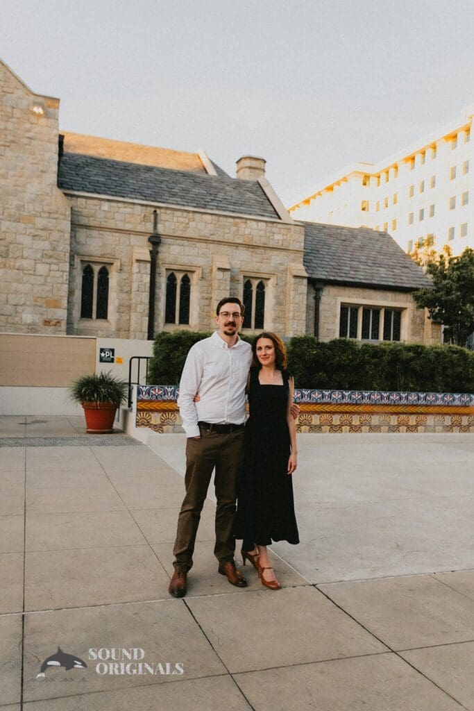 Pasadena City Hall Engagement // Emma + Alec -
