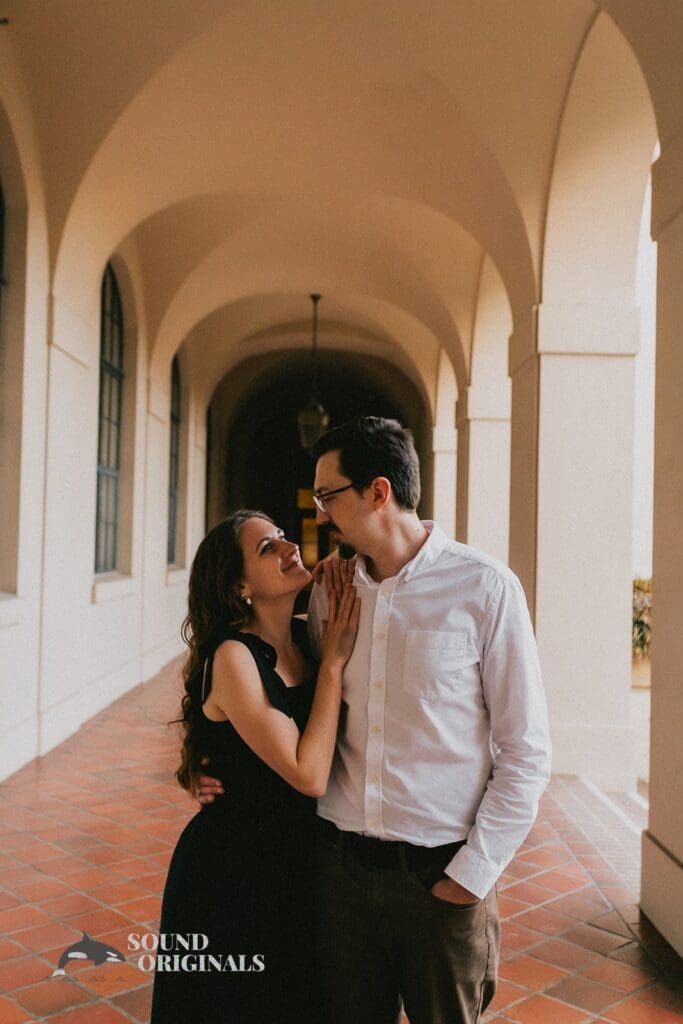 Pasadena City Hall Engagement // Emma + Alec -