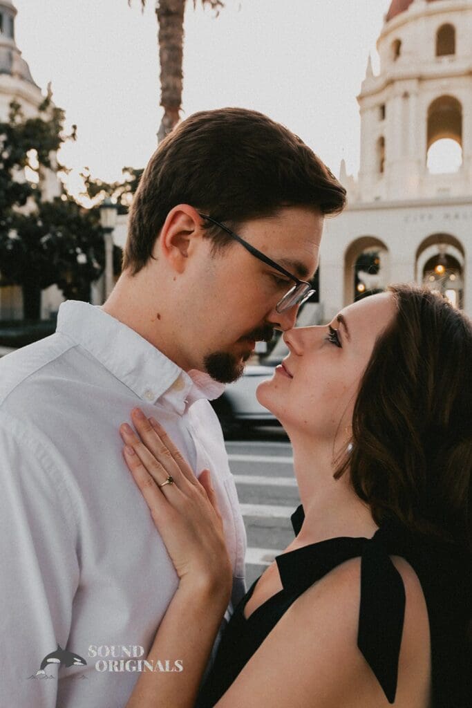 Pasadena City Hall Engagement // Emma + Alec -