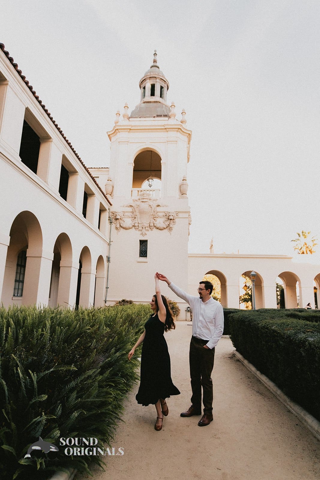 Pasadena City Hall Engagement // Emma + Alec -