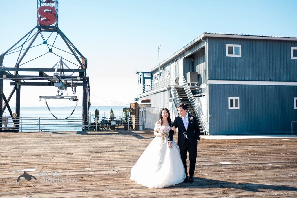 Ray's Boathouse Wedding // Jingwen + Eli -