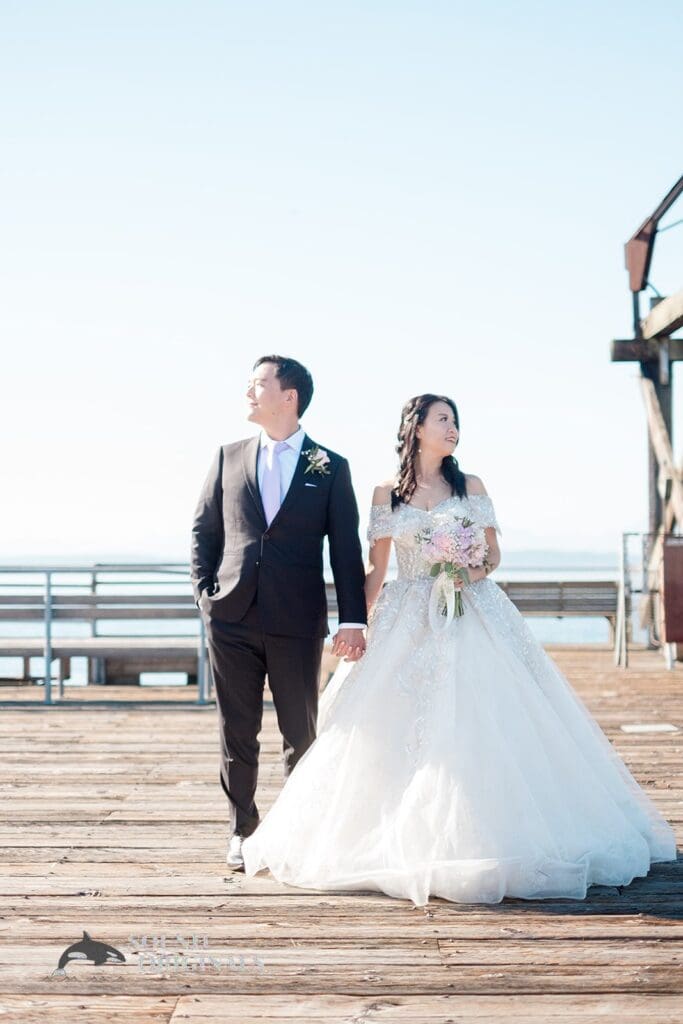 Ray's Boathouse Wedding // Jingwen + Eli -