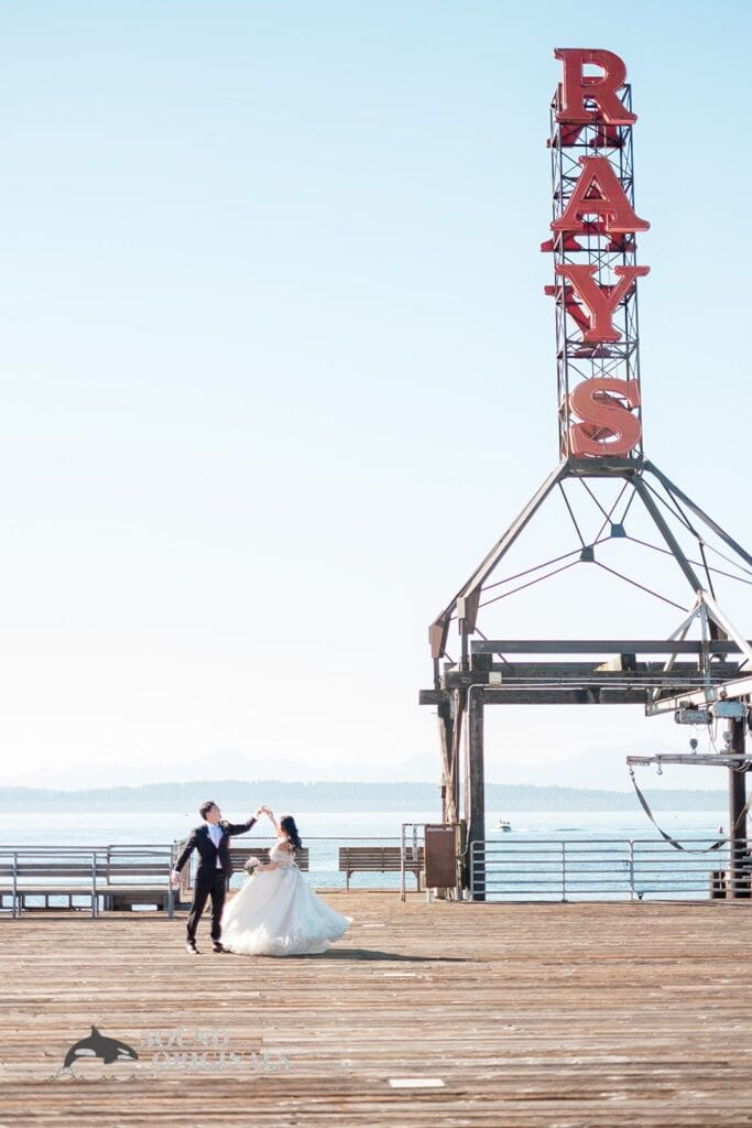 Ray's Boathouse Wedding // Jingwen + Eli -