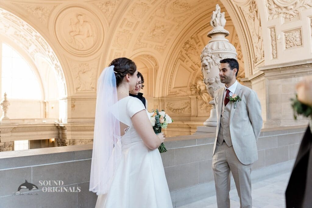 SF City Hall Wedding // Erica + Samuel -