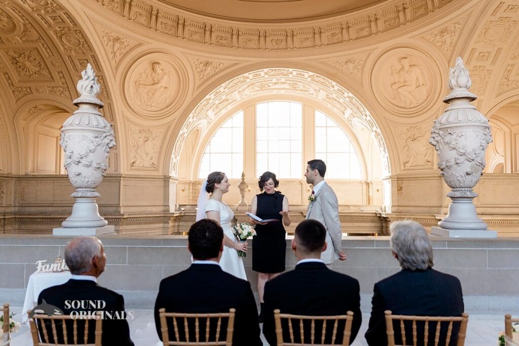 SF City Hall Wedding // Erica + Samuel -