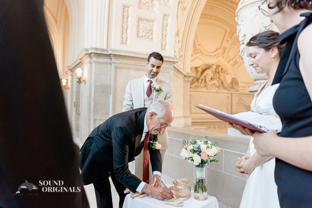 SF City Hall Wedding // Erica + Samuel -