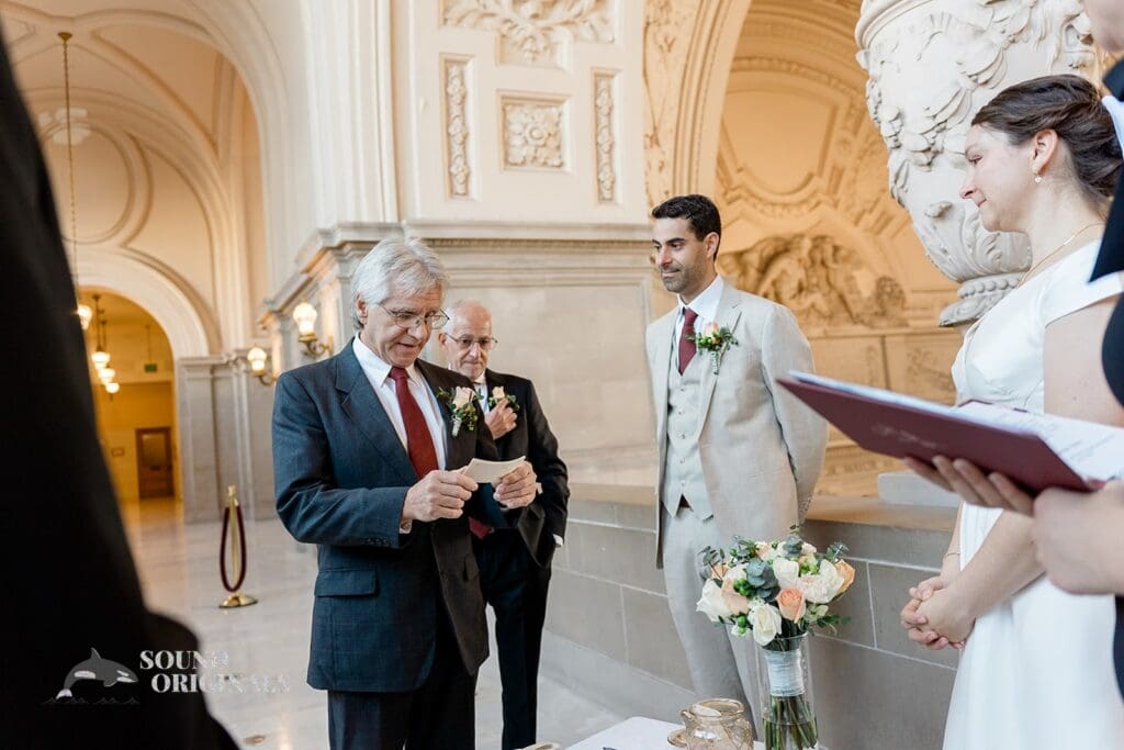SF City Hall Wedding // Erica + Samuel -
