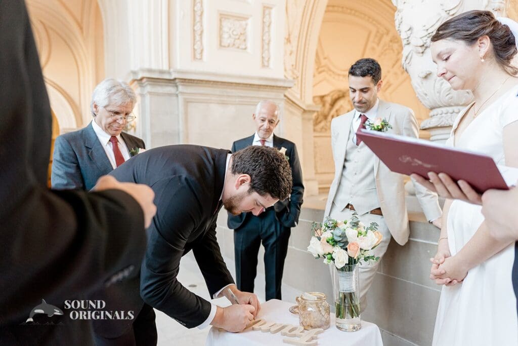 SF City Hall Wedding // Erica + Samuel -