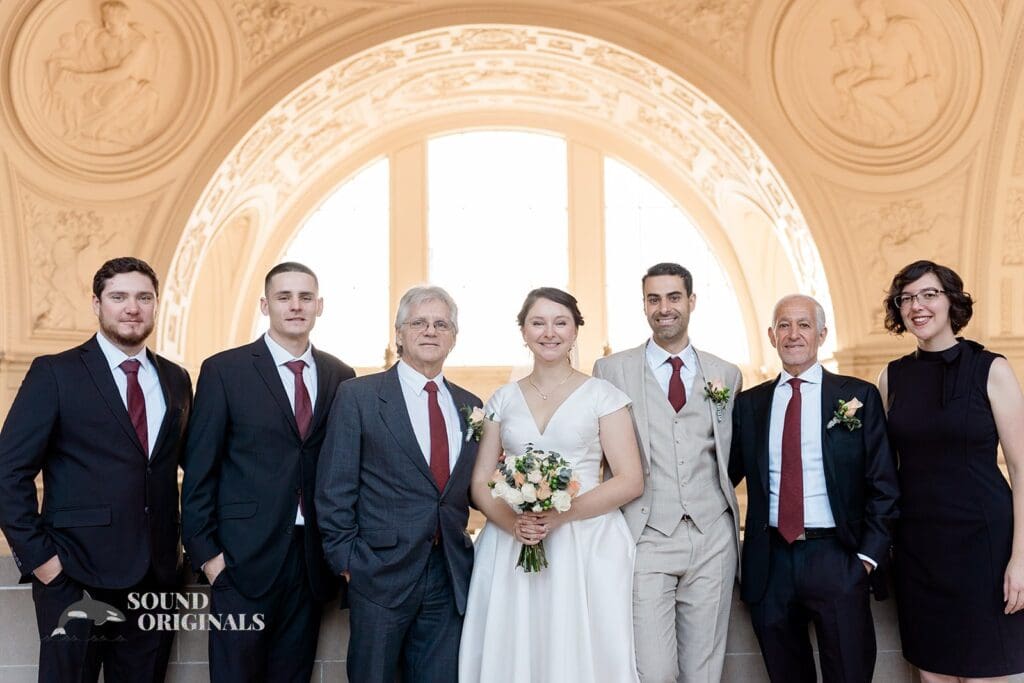 SF City Hall Wedding // Erica + Samuel -