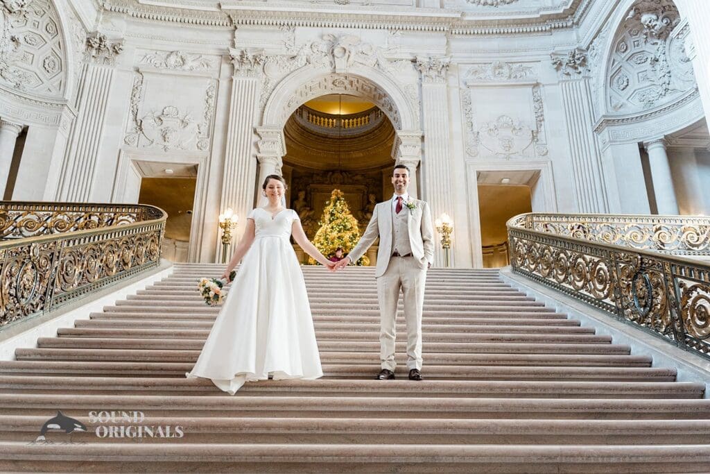 SF City Hall Wedding // Erica + Samuel -