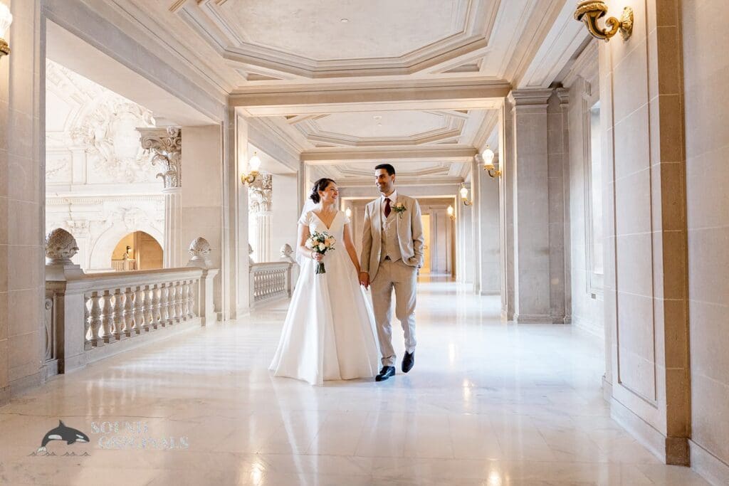 SF City Hall Wedding // Erica + Samuel -