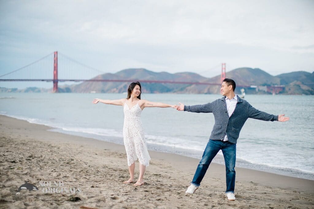 Presidio engagement photography by San Francisco Wedding Photography & Videography, one of the 24 Best Places for Engagement Photos in San Francisco
