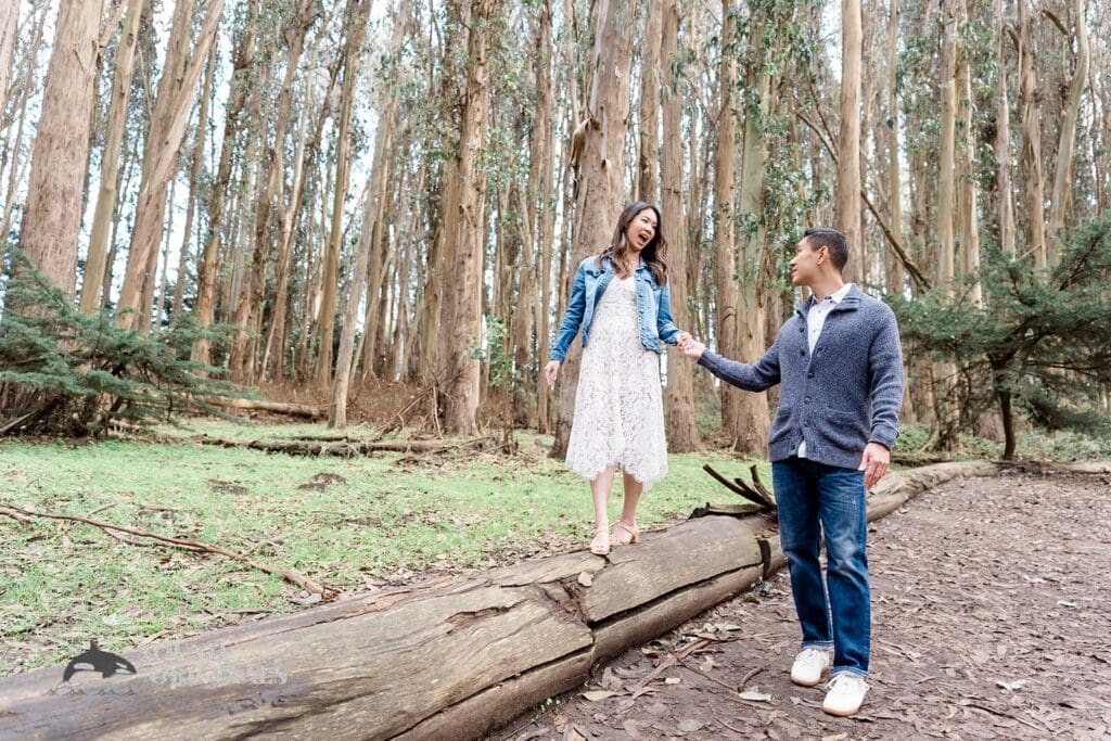 Eunice + Scott Presidio Engagement // Eunice & Scott -