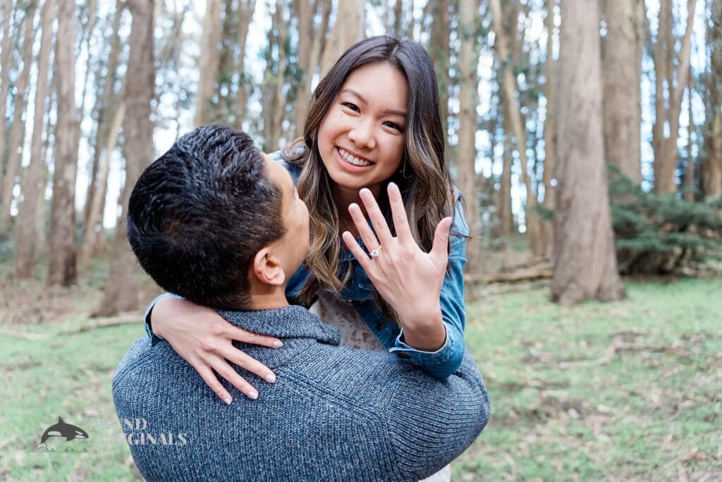 Presidio engagement photography by San Francisco Wedding Photography & Videography, one of the 24 Best Places for Engagement Photos in San Francisco