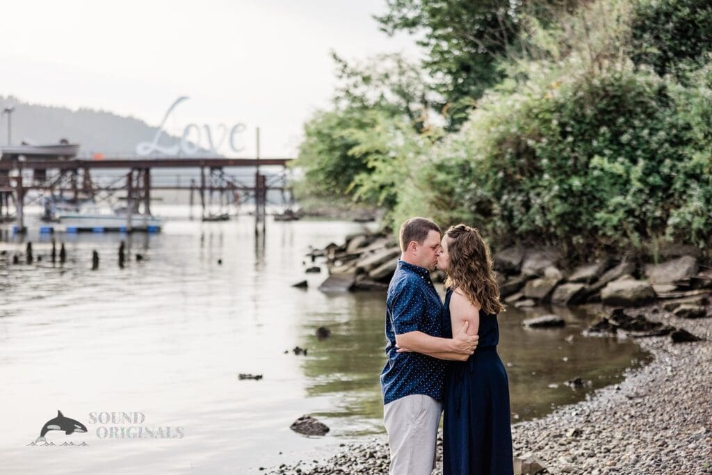 Cathedral Park Engagement // Emily + Nick -