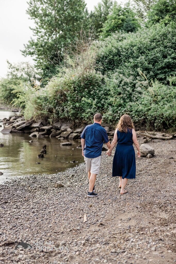 Cathedral Park Engagement // Emily + Nick -