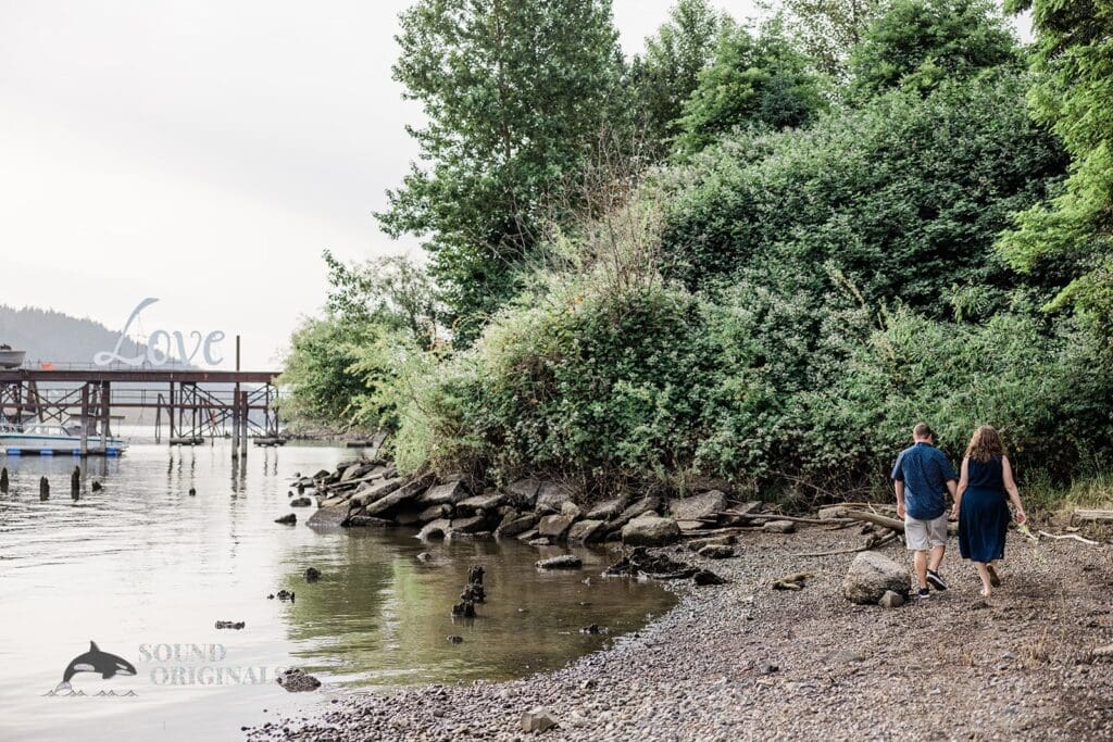 Cathedral Park Engagement // Emily + Nick -