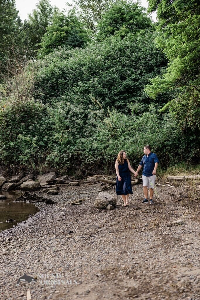 Cathedral Park Engagement // Emily + Nick -