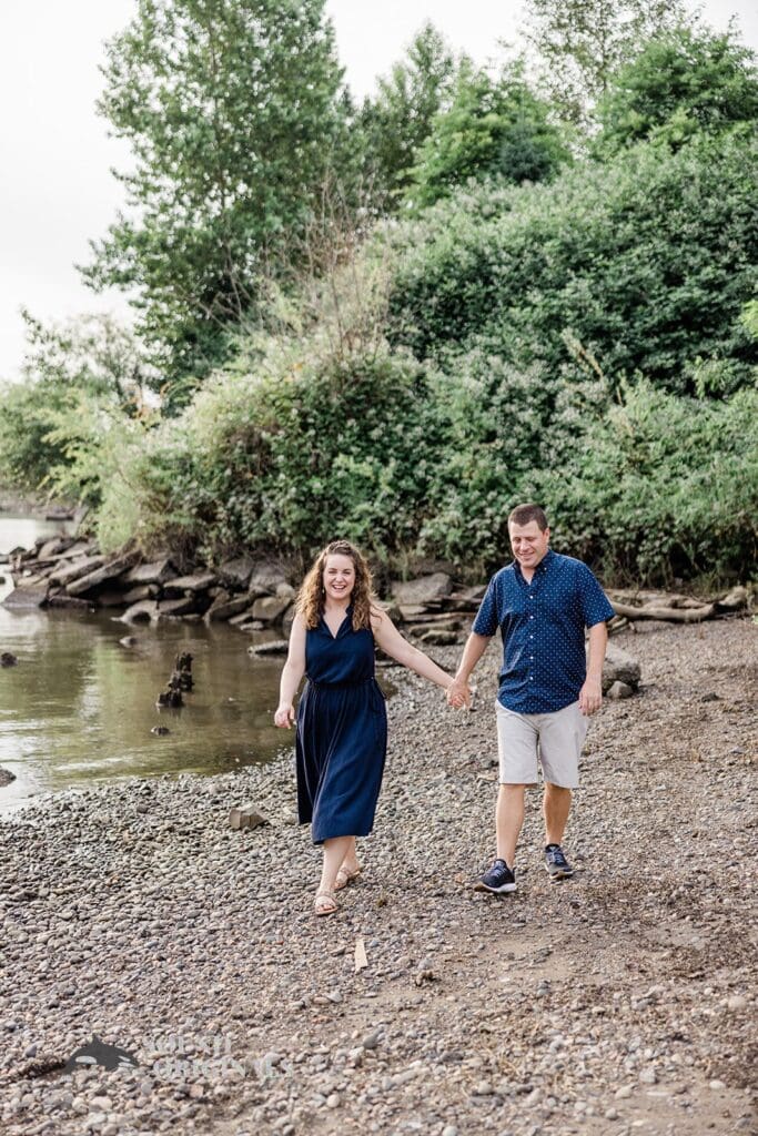 Cathedral Park Engagement // Emily + Nick -