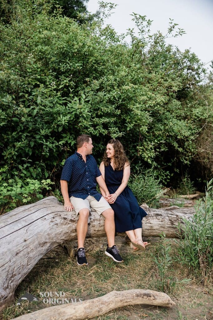 Cathedral Park Engagement // Emily + Nick -