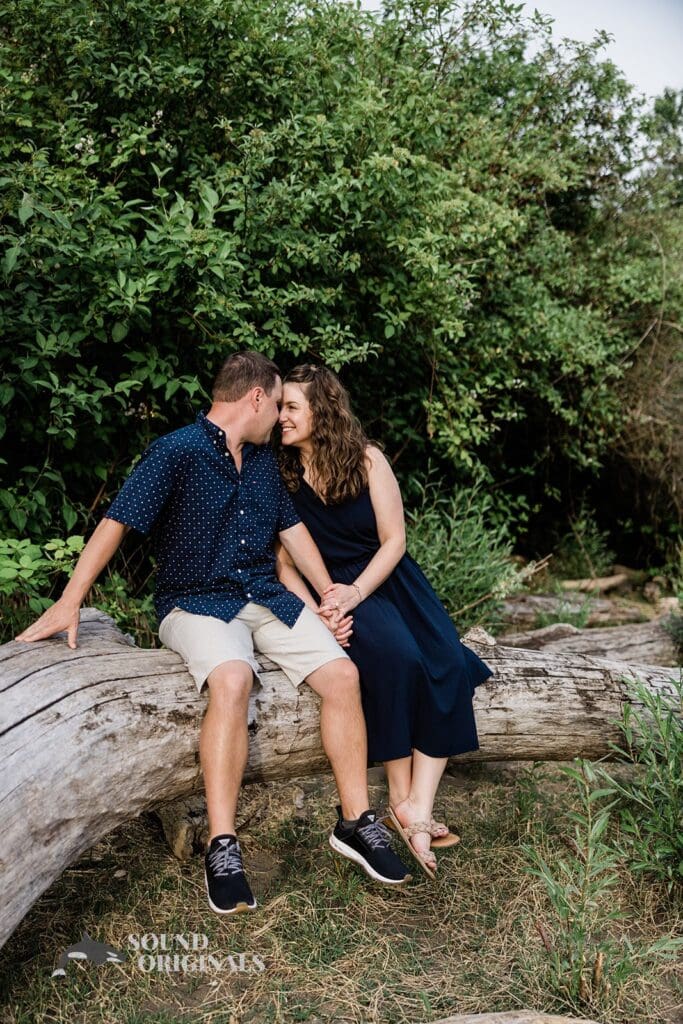 Cathedral Park Engagement // Emily + Nick -