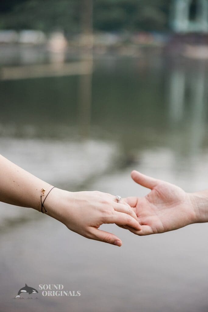 Cathedral Park Engagement // Emily + Nick -