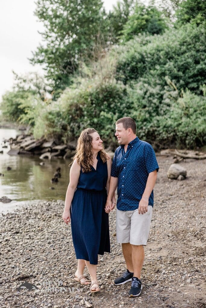 Cathedral Park Engagement // Emily + Nick -