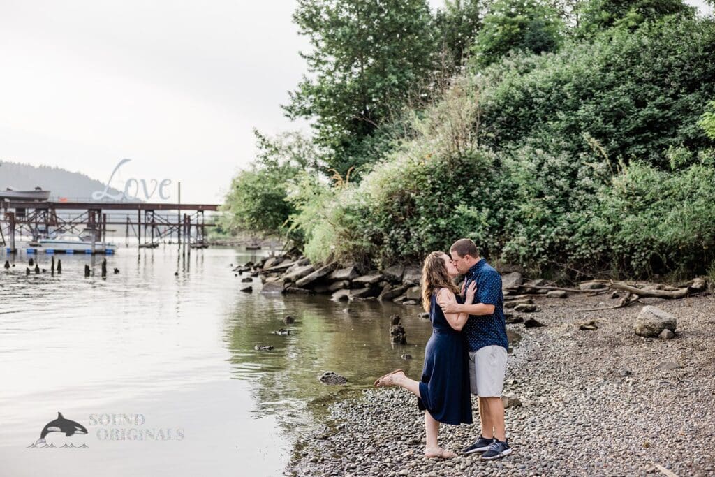 Cathedral Park Engagement // Emily + Nick -