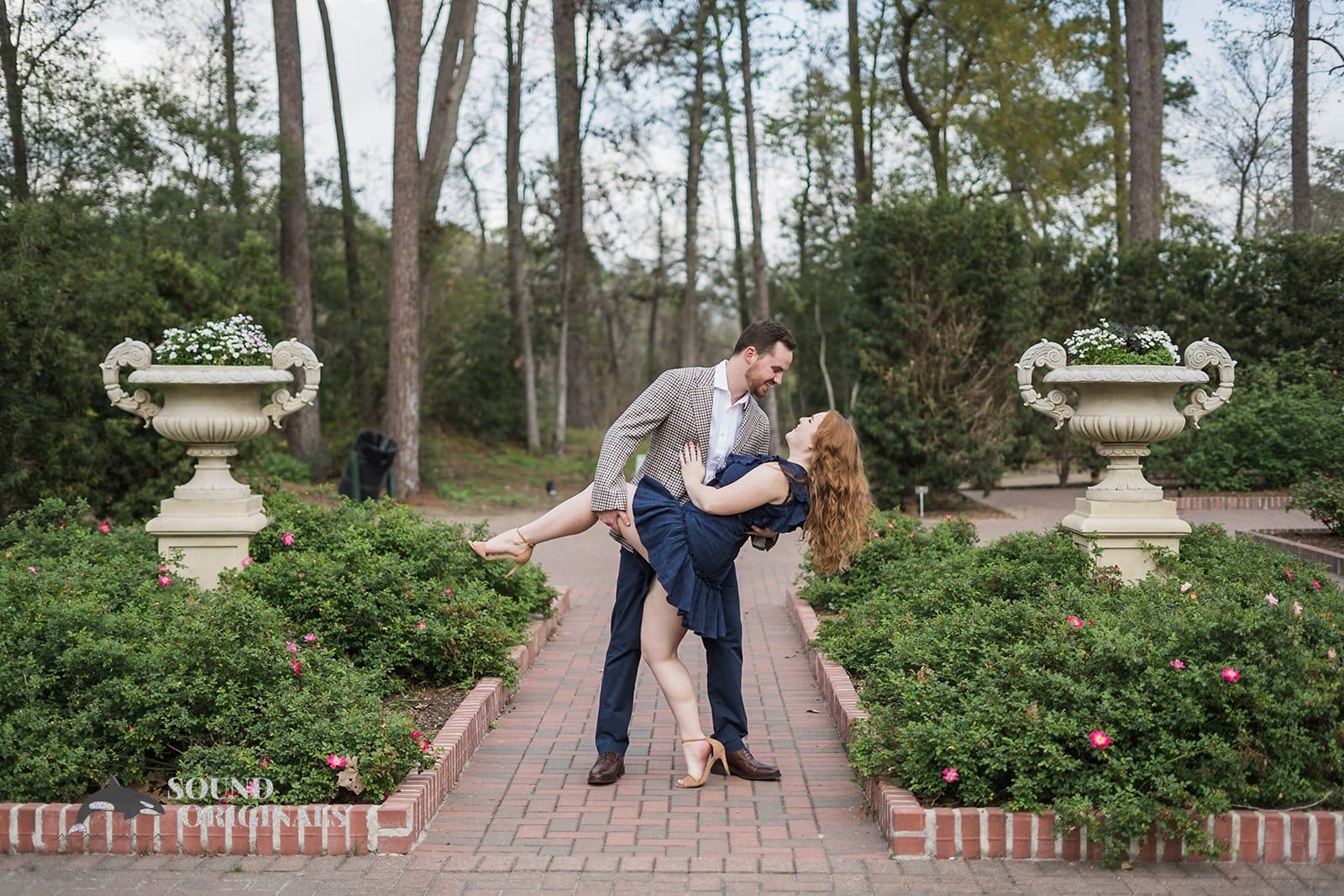 Mercer Botanic Gardens Engagement // Briana + Nolan -