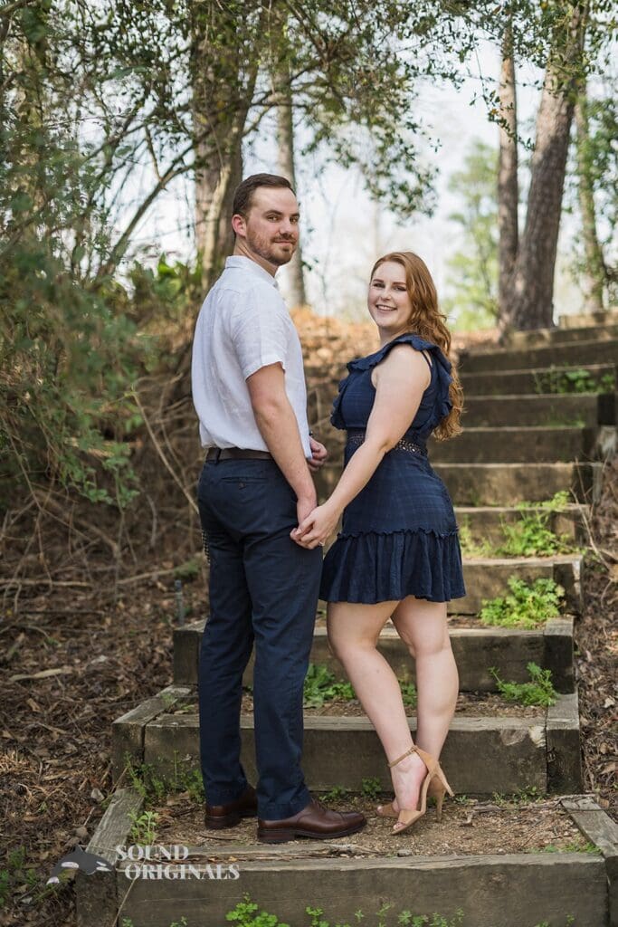 Mercer Botanic Gardens Engagement // Briana + Nolan -