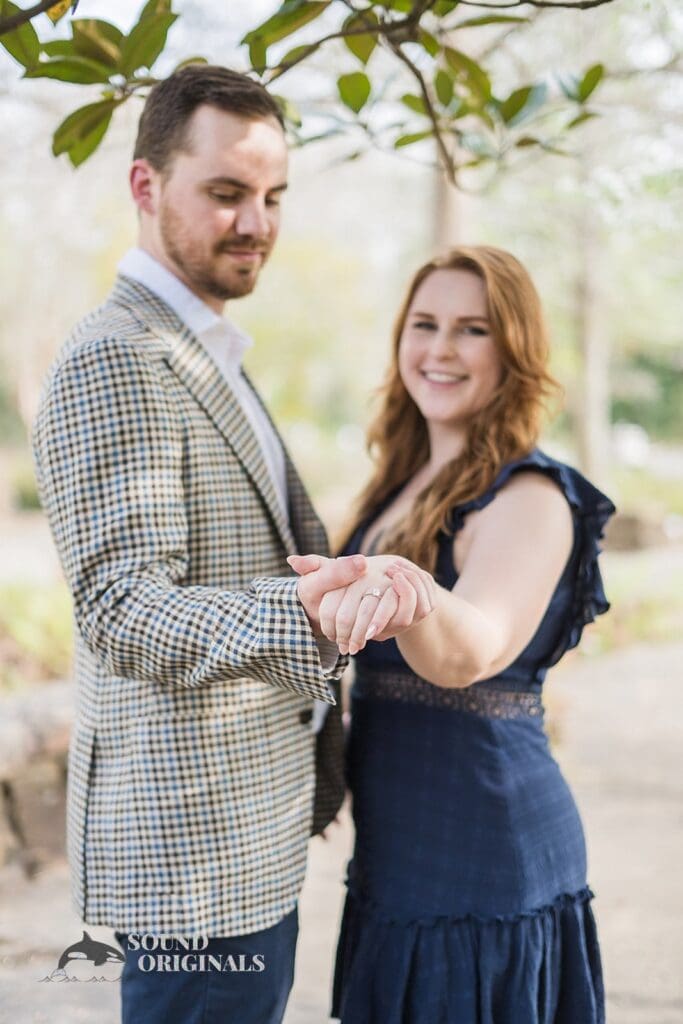 Mercer Botanic Gardens Engagement // Briana + Nolan -
