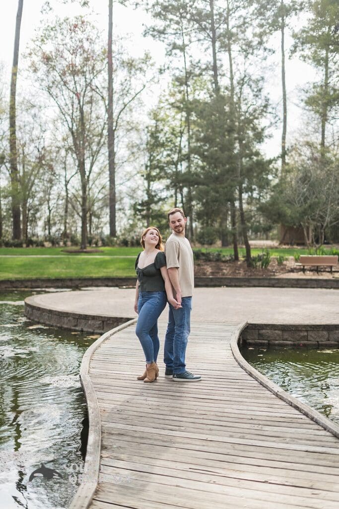 Mercer Botanic Gardens Engagement // Briana + Nolan -